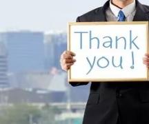 Ako napísať poďakovanie za dobrú prácu: ukážka